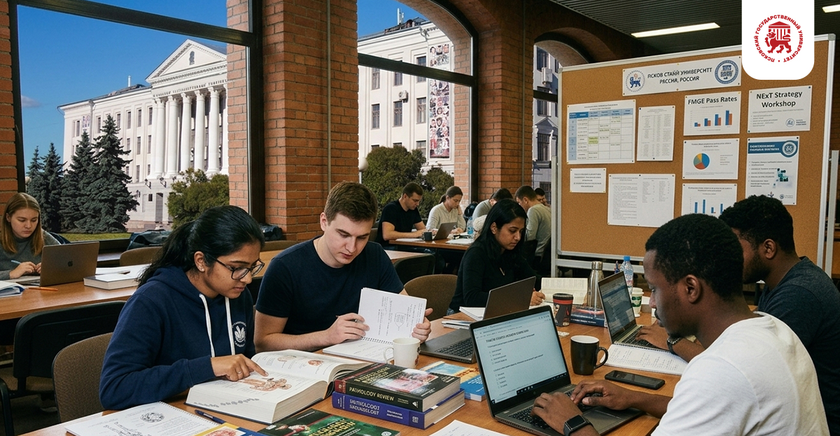 How Pskov State University Helps Indian Students Prepare for FMGE and NExT